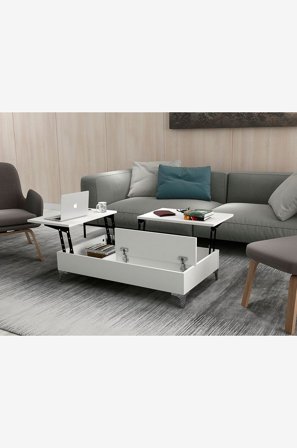 Hanah Home - Sofabord Esinti - Hvid - Sofaborde - Fra Homeroom