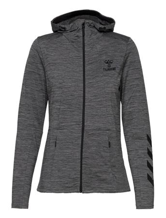 Hmlselby Zip Hoodie Sweat-shirts & Hoodies Fleeces & Midlayers Grå Hummel