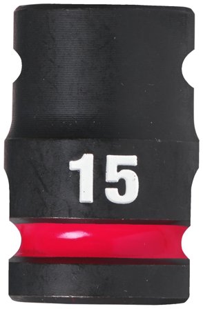 Milwaukee Shockwave Impact Duty Krafthylsa 1/2" fyrkant 15 mm, Handverktyg