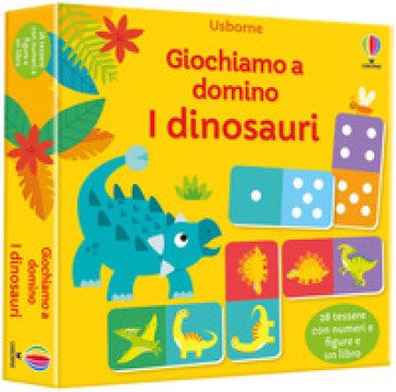 Dinosauri. Ediz. a colori. Con 28 tessere domino Kate Nolan