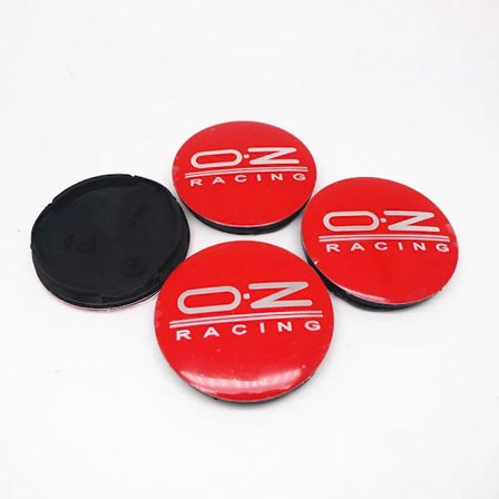 4 stk. 9 Farge OZ Racing M582 Felg Senterkopp Nav 55mm Felger Deksel Emblem Nav Merke Støvtett
