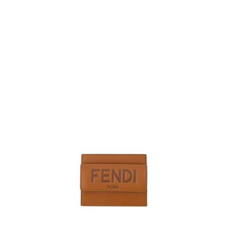Fendi Wallets & Cardholders Brun, Dame Punge og Kortholder, Størrelse: ONE Size