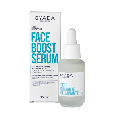 Gyada Cosmetics Face Serum Siero Idratante Illuminante 30ml - Siero viso idratante