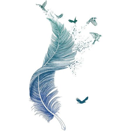 Tarra, höyhenet, tarrat, seinäkoristeet, DIY-taidekoristeet