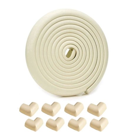 Kantbeskyttelse til børn i skum | 5m bordbeskyttelse