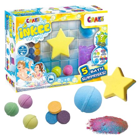 Inkee Kylpypommit Surprise Set