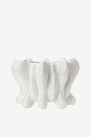 Wikholm Form - Kruka Bianca - Vit - Krukor & vaser - Från Homeroom