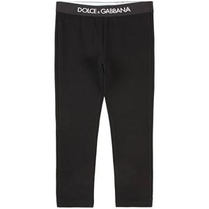 Kids - Dolce & Gabbana Black Logo Leggings 4 years - Bottoms - 4 years - Black