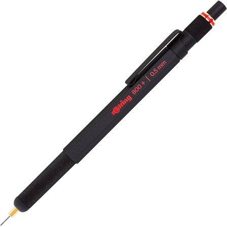 Rotring 800+ Mekanisk Blyant 0.5 Svart