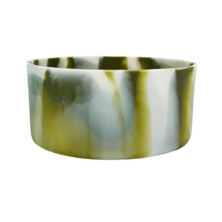 Cup Sleeve Kulutusta kestävä pullonsuojus Liukumista estävä Cover Sleeve Universal silikonikuppisuoja kotiin Army Green