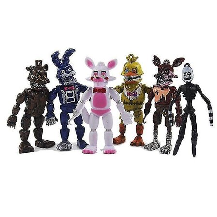 6pcs Five Nights At Freddy's Mini Figures Game Toy