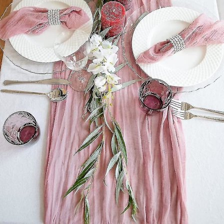 Osteserviett Bordløper Osteserviett Bryllupsborddekorasjon