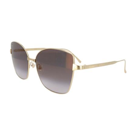 Cartier Solglasögon CT 0332 beige, Dam Solglasögon, Dam, Storlek: ONE SIZE