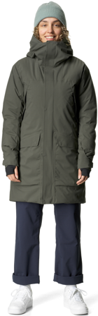 Houdini W's Fall Parka Baremark Green
