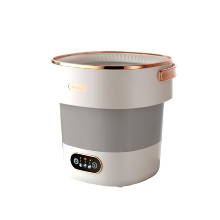 13L Stor Kapacitet Vikbar Tvättmaskin - Portabel Mini Tvättmaskin för Underkläder, Strumpor