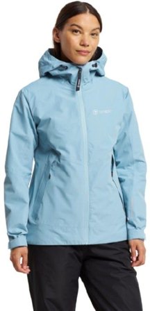 Tenson W's Winga Rain Jacket Stone Blue