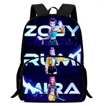 K-Pop Demon Hunter Rygsæk Skuldertaske Madkasse Penalhus Skolerygsæk-FF- TDKH001