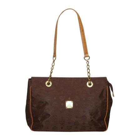 MCM Pre-owned, Tote Bags Bruin, Dames, Maat:ONE Size