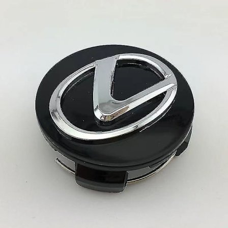 Hjulkapsel Deksel i Plast for Lexus 62mm - Svart (4-pakning)
