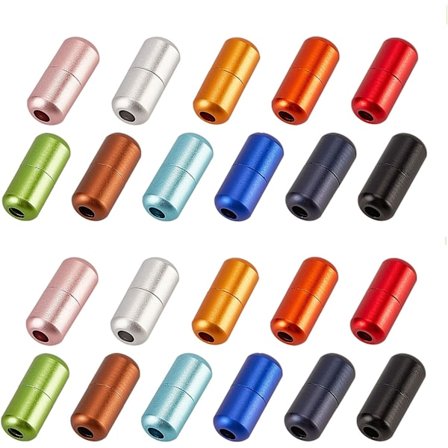 22 Sæt Snørebåndsspænder Metal Turnbuckle Connector Kapsel