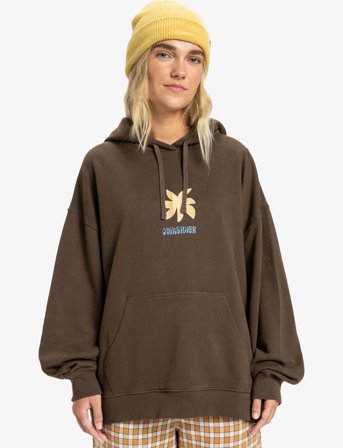Quiksilver Standard Hoodie - Brown - XS