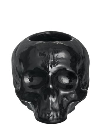 Still Life Skull Ljuslykta Black Kosta Boda