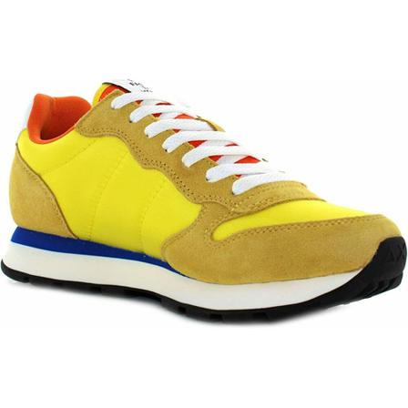 Sun68 Yellow Leather Sneakers gul, Herr, Herr, Storlek: 41 EU