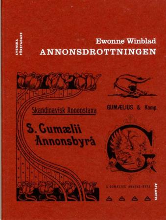 Annonsdrottningen - Bok av Ewonne Winblad - Danskt band