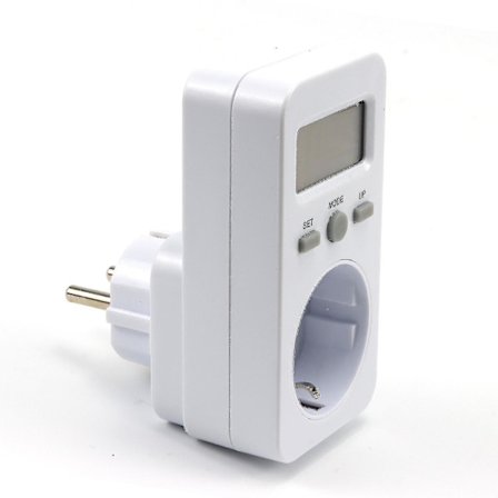 Energimätare Effektmätare Effektmätare Effektmätare Uttag 230v 16a Eu-kontakt (Modell 1)