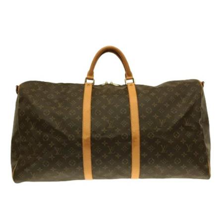 Louis Vuitton Vintage Pre-owned Keepall Bandouliere Monogram Väska brun, Dam Vintage Väskor, Dam, Storlek: ONE SIZE