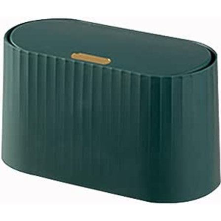 Bordplate søppelbøtte med vrilokk Mini lufttett søppelbøtte for Ba