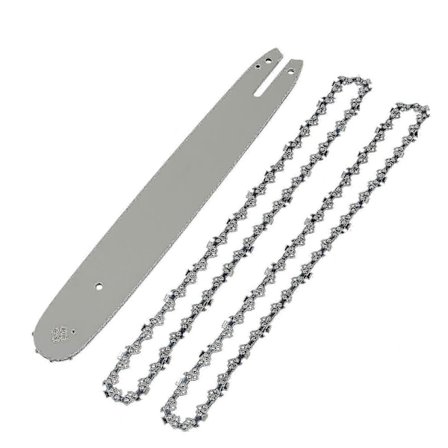 14 tommers kjedesag styreskinne med 2 stk. kjeder egnet for Stihl 017 Ms170 Ms171 Ms170/ms180/ms230/ms250