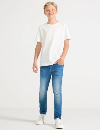 Lindex Trousers Denim Sam Blue - Blue - 158