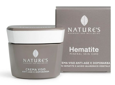 Nature's Hematite Crema Viso Antiage E Dopobarba 50ml