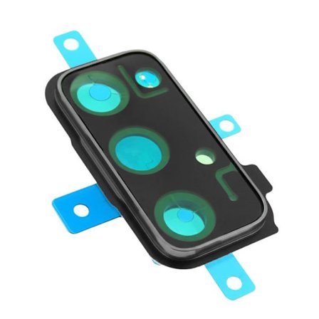 Ersättningslins för Bakre KAMERA Galaxy S20 FE med Svart Chassi