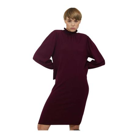 Silvian Heach, Short dress with hem Rood, Dames, Maat:L,Viscose