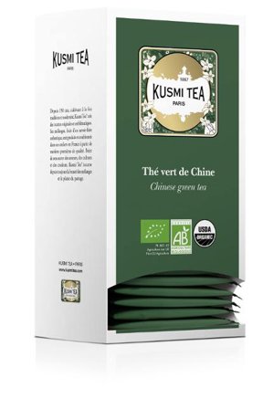 KUSMI Te Eko Chinese green tea 25/fp - Lyreco - Kök och servering - Kaffe och te - Te