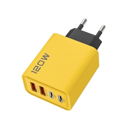 Total 120W USB-laddare Snabbladdning Mobiltelefon Laddadapter För iPhone Samsung Xiaomi Huawei Quick Charge 3.0 USB-laddare