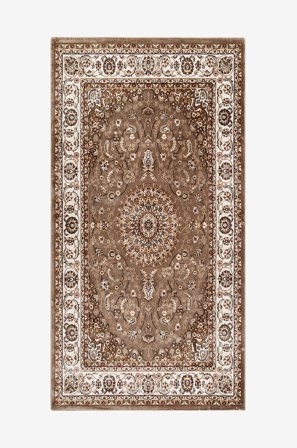 KM Home - Luvtæppe Dubai - Brun - Luv- & ryatæpper - 80X300 - Fra Homeroom
