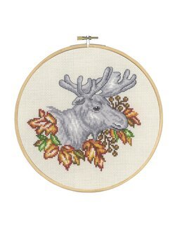 Broderikit Billede Elg - Permin