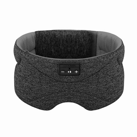 Bluetooth pandebånd/sovemaske Sovehøretelefoner Black