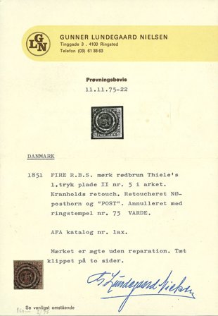 Danmark 1981 - AFA 1ax - Stemplet