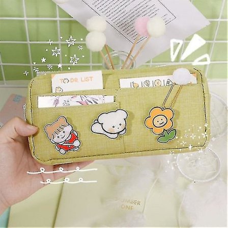 Pencil Cases Korea School Supply Kawaii Japanese Stationery For Office Pencil Case Pen Holder(stationery)