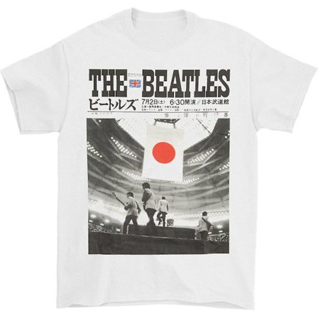 Beatles Live At The Budokan T-shirt