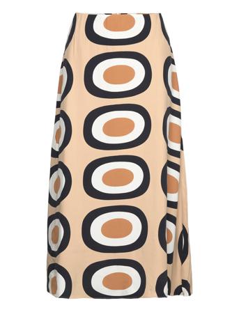 Lindis Pieni Melooni Knelangt Skjørt Multi/mønstret Marimekko