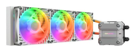 COUGAR CPU Wasserkühlung Poseidon Ultra 360, ARGB, Weiß