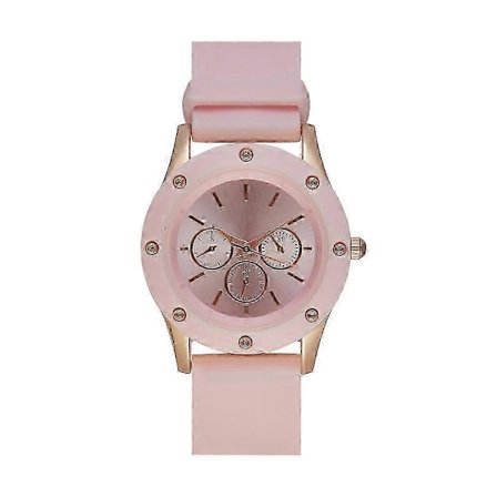 Nyt Ægte Varer Dameur Silikone Rem Kvarts Vandtæt Ur