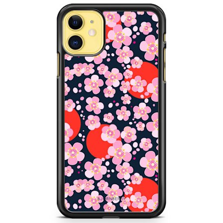 Bjornberry Hårdskal iPhone 11 - Japan Blommor