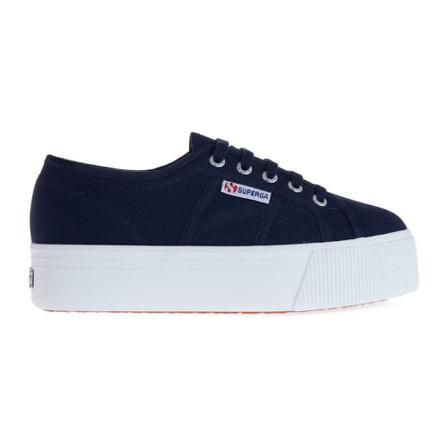 Superga AcatW lineakers line , Blauw , Dames , Maat: 37 EU Sneakers