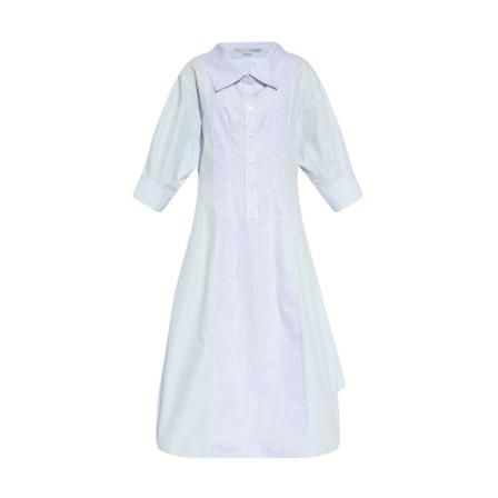 Stella McCartney Cotton Kjole Blå, Dame